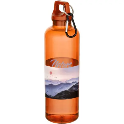 Borraccia plastica riciclata 750 ml con moschettone Oregon - Immagine 13
