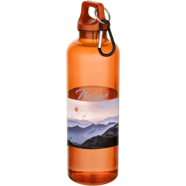 Borraccia plastica riciclata 750 ml con moschettone Oregon - Immagine 13