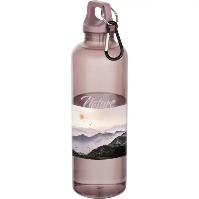 Borraccia plastica riciclata 750 ml con moschettone Oregon - Immagine 17