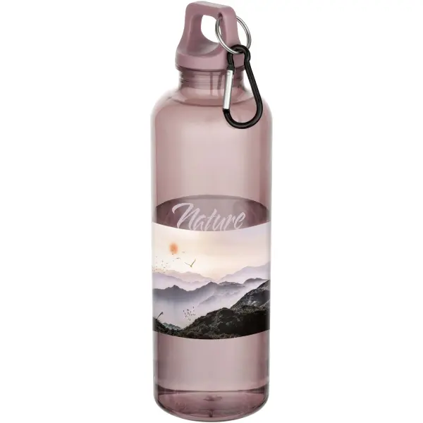 Borraccia plastica riciclata 750 ml con moschettone Oregon - Immagine 17