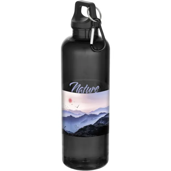 Borraccia plastica riciclata 750 ml con moschettone Oregon - Immagine 33