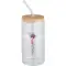 Contenitore in vetro borosilicato con tappo bambù Mirage - Anteprima 3