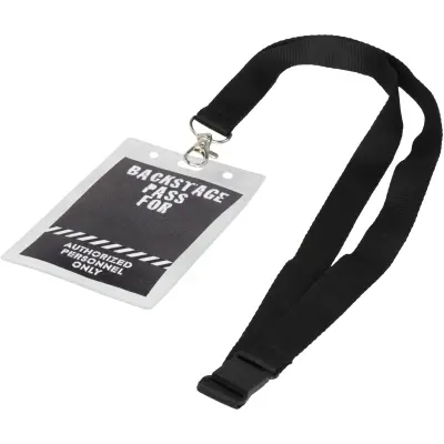 Porta badge LORENZO con apertura retro per tessere 9,2x7,8 cm - Immagine 5