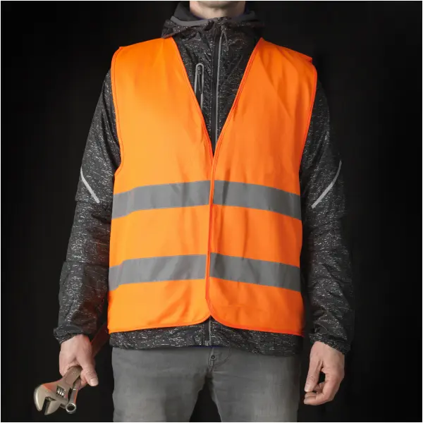 Gilet di sicurezza Watch-out in custodia per uso - Immagine 2