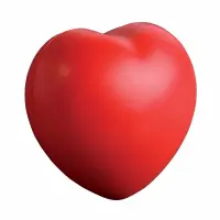 Antistress a forma di cuore AMO