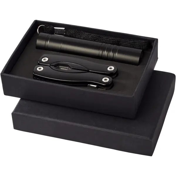 Set con coltello multifunzione e torcia a LED Scout - Immagine 1