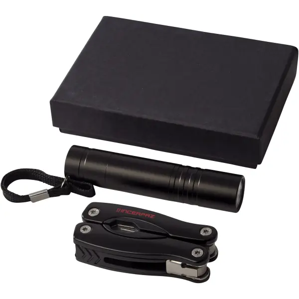 Set con coltello multifunzione e torcia a LED Scout - Immagine 3