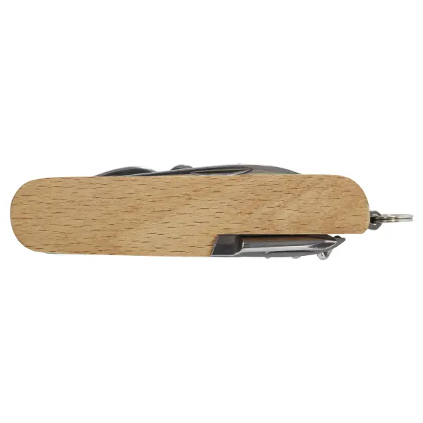 Coltellino tascabile RICHARD in legno a 7 funzioni con stampa - Immagine 4