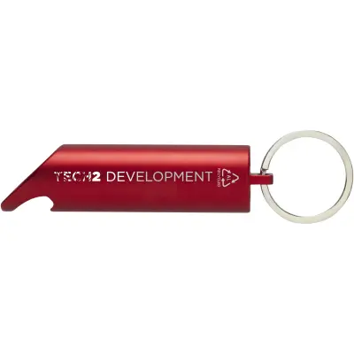 Portachiavi con torcia a LED e apribottiglie Flare - Immagine 5