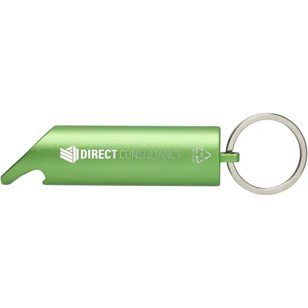 Portachiavi con torcia a LED e apribottiglie Flare - Immagine 15