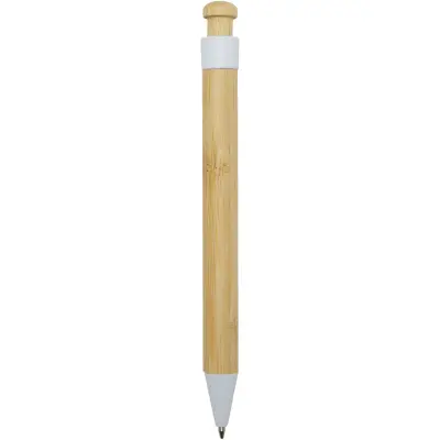 Penna a sfera in plastica e bambù Rattan - Immagine 5
