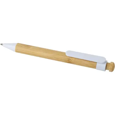 Penna a sfera in plastica e bambù Rattan - Immagine 7