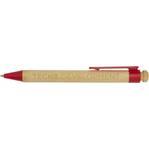 Penna a sfera in plastica e bambù Rattan - Immagine 11