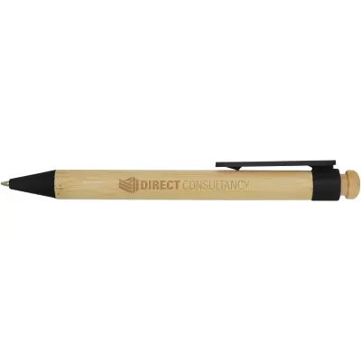 Penna a sfera in plastica e bambù Rattan - Immagine 21