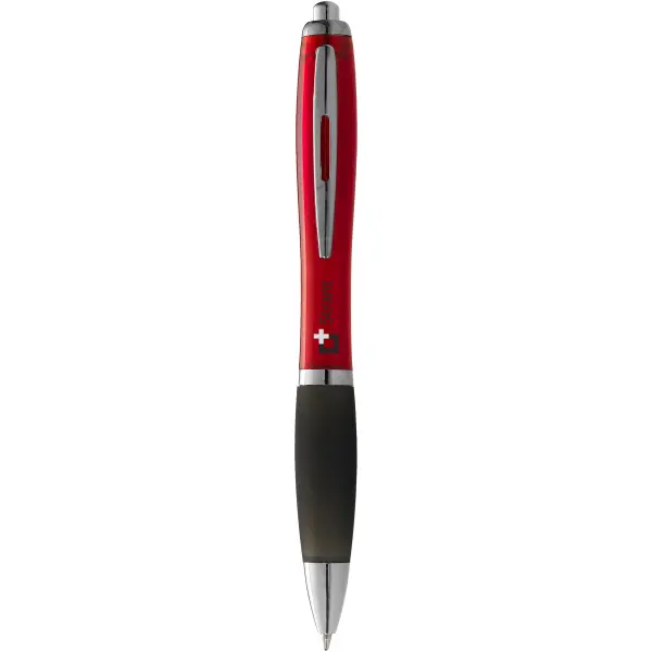 Penna a sfera Nash con fusto colorato e impugnatura - Immagine 5