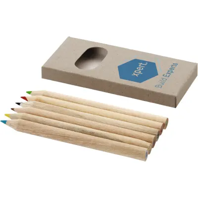 Set matite colorate da 6 pezzi Ayola - Immagine 3