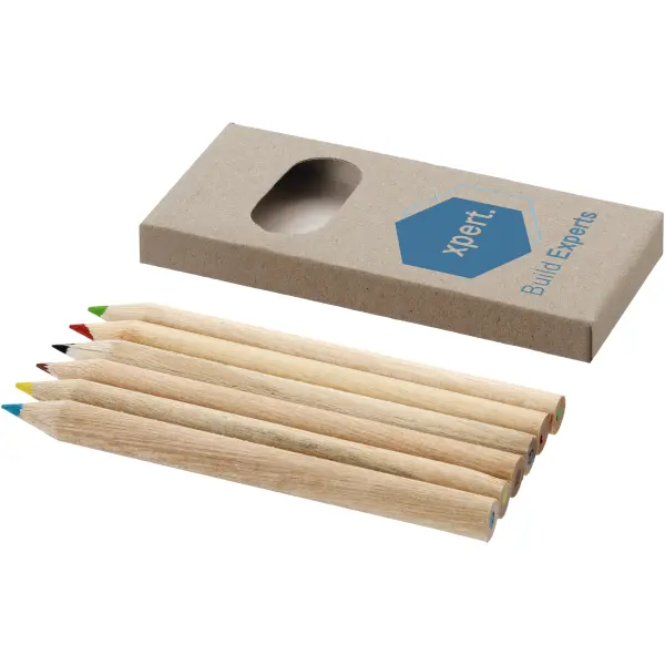 Set matite colorate da 6 pezzi Ayola - Immagine 3