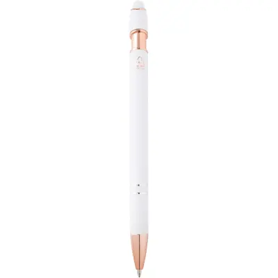 Penna a sfera con finitura oro rosa Nanna refill nero - Immagine 5