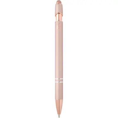 Penna a sfera con finitura oro rosa Nanna refill nero - Immagine 15