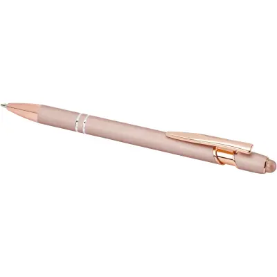Penna a sfera con finitura oro rosa Nanna refill nero - Immagine 16