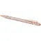 Penna a sfera con finitura oro rosa Nanna refill nero - Anteprima 16