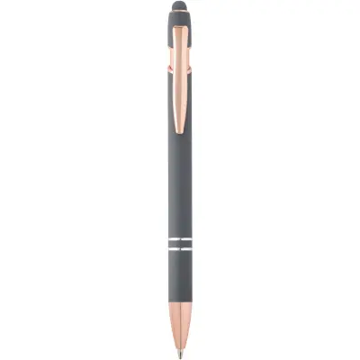 Penna a sfera con finitura oro rosa Nanna refill nero - Immagine 23