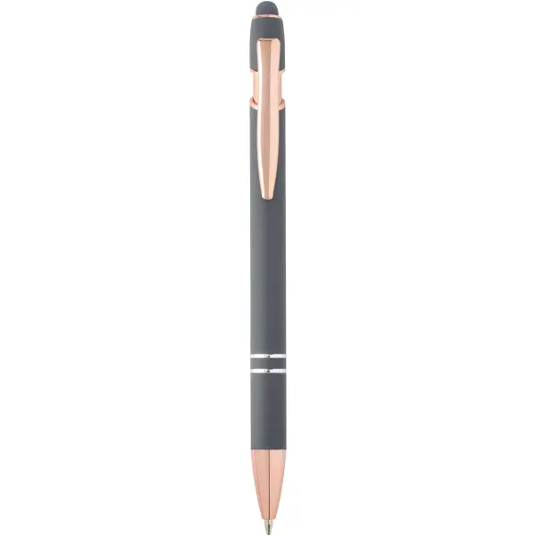 Penna a sfera con finitura oro rosa Nanna refill nero - Immagine 23
