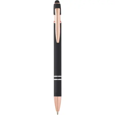 Penna a sfera con finitura oro rosa Nanna refill nero - Immagine 28
