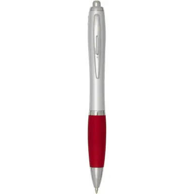 Penna a sfera RCS argentata con stampa NASH - Immagine 2