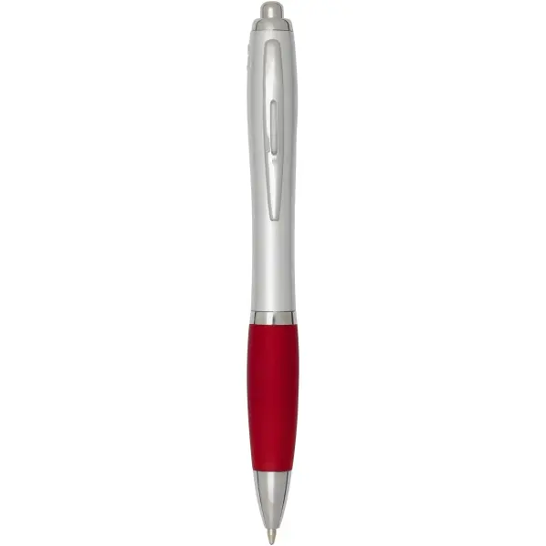 Penna a sfera RCS argentata con stampa NASH - Immagine 2