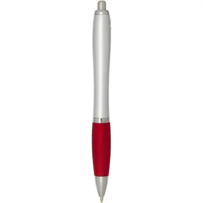 Penna a sfera RCS argentata con stampa NASH - Immagine 4