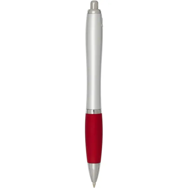 Penna a sfera RCS argentata con stampa NASH - Immagine 4