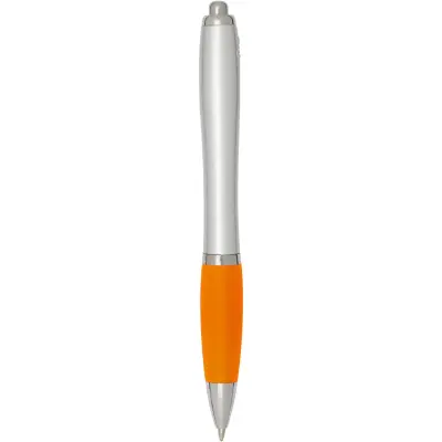 Penna a sfera RCS argentata con stampa NASH - Immagine 9