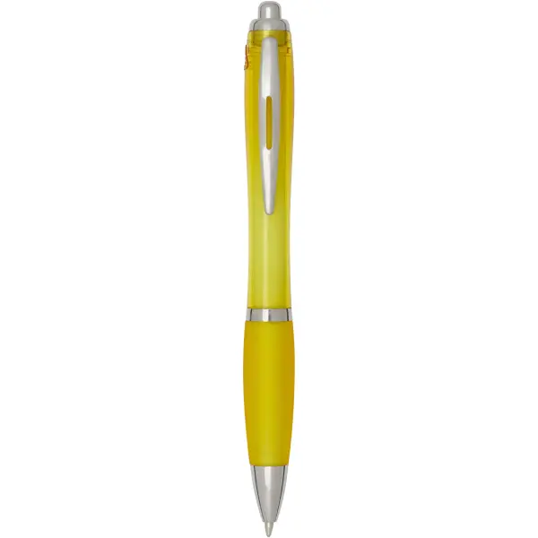 Penna a sfera RCS blu con tuo logo NASH - Immagine 7