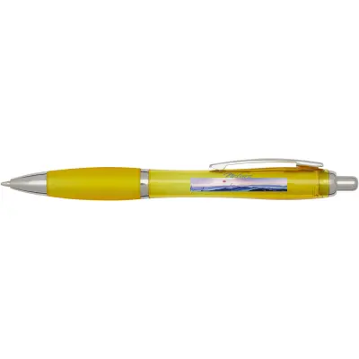 Penna a sfera RCS blu con tuo logo NASH - Immagine 10