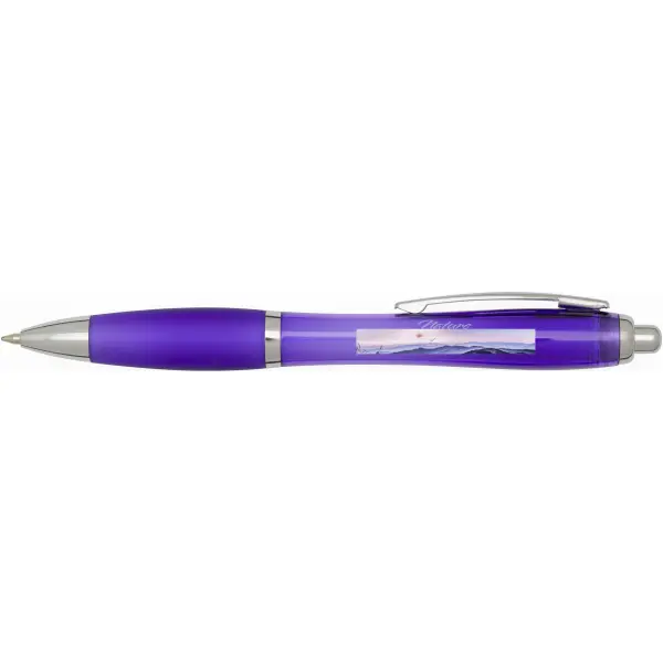 Penna a sfera RCS blu con tuo logo NASH - Immagine 30