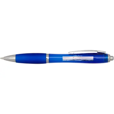 Penna a sfera RCS blu con tuo logo NASH - Immagine 40