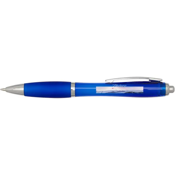 Penna a sfera RCS blu con tuo logo NASH - Immagine 40