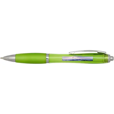 Penna a sfera RCS blu con tuo logo NASH - Immagine 60
