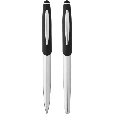 Set penna a sfera e penna roller con stylus Geneva - Immagine 2