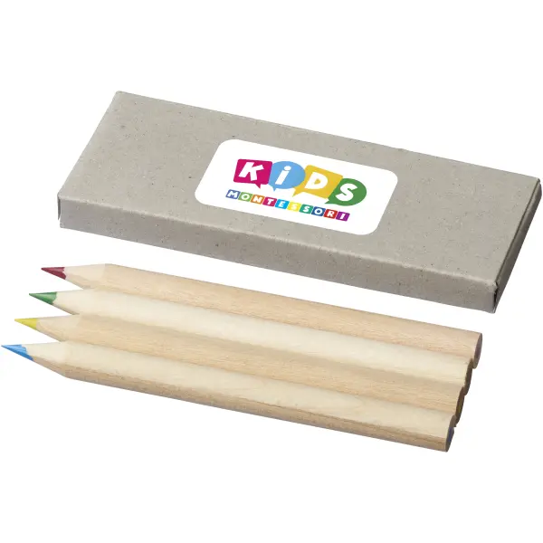 Set di 4 pastelli per colorare/disegnare Tullik - Immagine 4