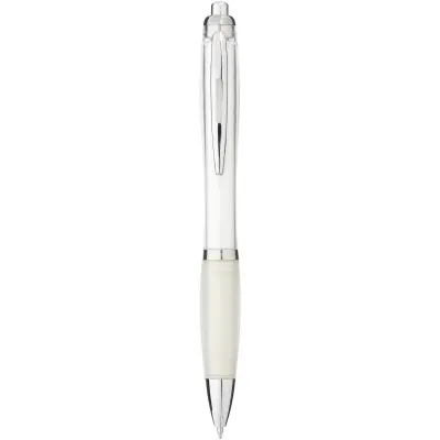 Penna a sfera con fusto e impugnatura colorati Nash - Immagine 4