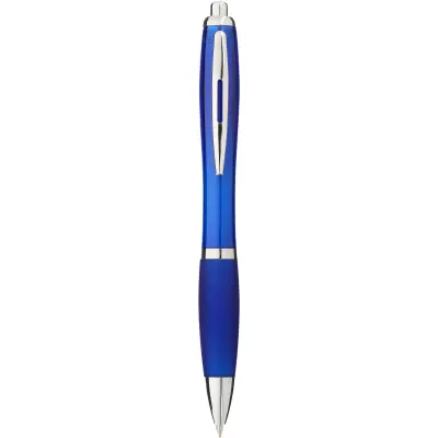 Penna a sfera con fusto e impugnatura colorati Nash - Immagine 7
