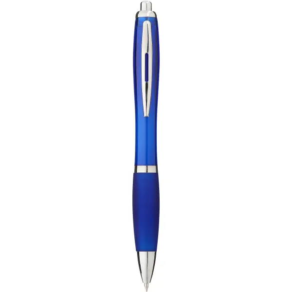 Penna a sfera con fusto e impugnatura colorati Nash - Immagine 7