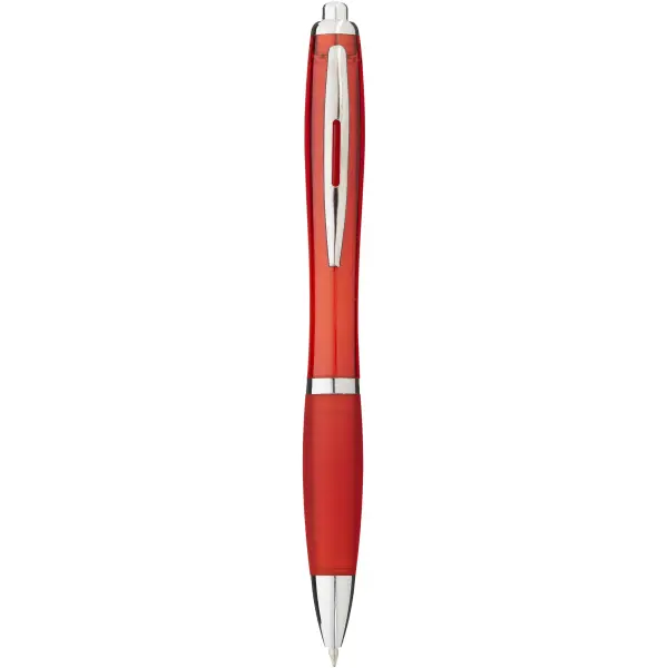 Penna a sfera con fusto e impugnatura colorati Nash - Immagine 10