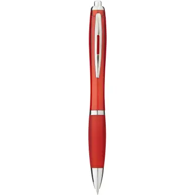 Penna a sfera con fusto e impugnatura colorati Nash - Immagine 11