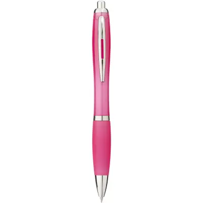 Penna a sfera con fusto e impugnatura colorati Nash - Immagine 14