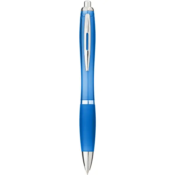 Penna a sfera con fusto e impugnatura colorati Nash - Immagine 17