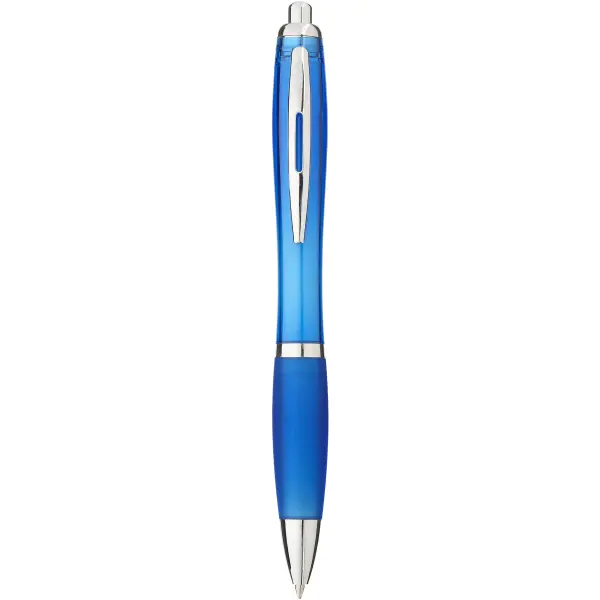 Penna a sfera con fusto e impugnatura colorati Nash - Immagine 18