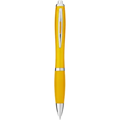 Penna a sfera con fusto e impugnatura colorati Nash - Immagine 21